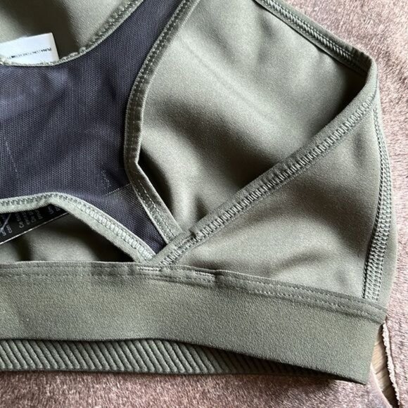 G. Label x Puma X Goop Sports Bra Mesh Inverted Racerback - Picture 7 of 10